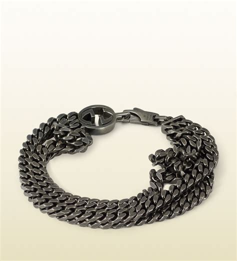 pulsera de plata gucci